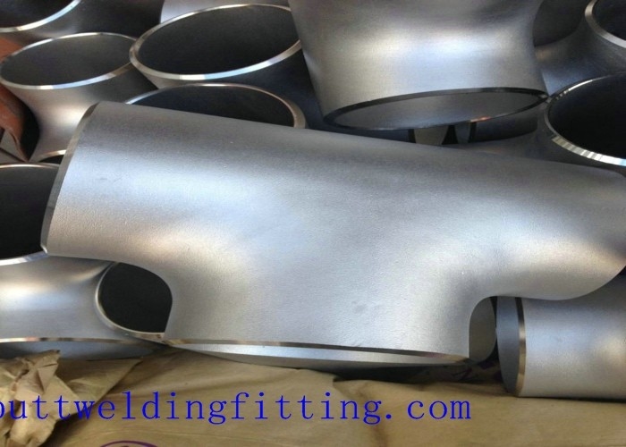 UNS S31803 Seamless / Welded Equal Stainless Steel Tee ASTM A815