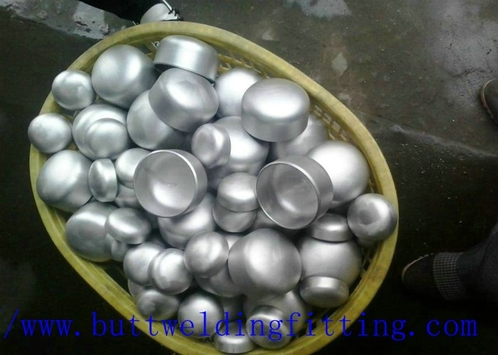 A403 WP304 / 304L WP316 / 316L WP321 Stainless Steel Pipe Cap ISO9001 / ISO9000