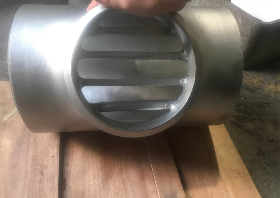 Inconel 625 alloy reduce barred tee for industry