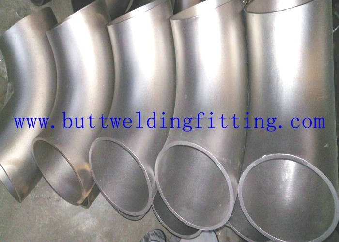 F44 31254 Stainless Steel Pipe Elbow 45 Degree / 90 Degree Steel Elbows