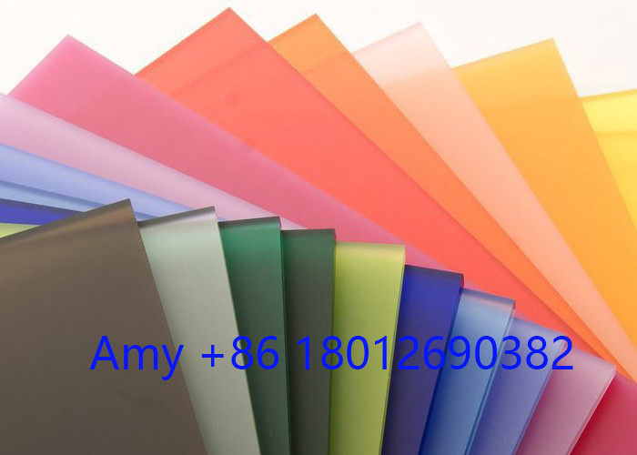 PMMA Sign Colored Tinted 2mm Plastic Acrylic Sheet