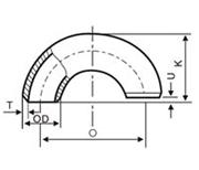 carbon steel 180º elbow