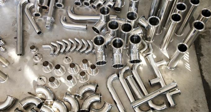 Manufacturer Sanitary SS304 Tri Clamp/Butt Welded Concentric Reducer Eccentric Reducer Pipe Fitting 4