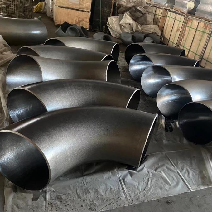 Butt Welding Long Radius 45 Degree Elbow Carbon Steel Pipe Fittings 0
