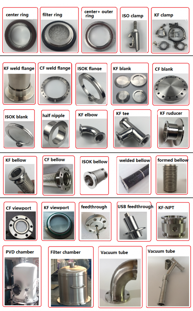 latest company news about Stainless Steel Vacuum CF Flange Equal Tee  2