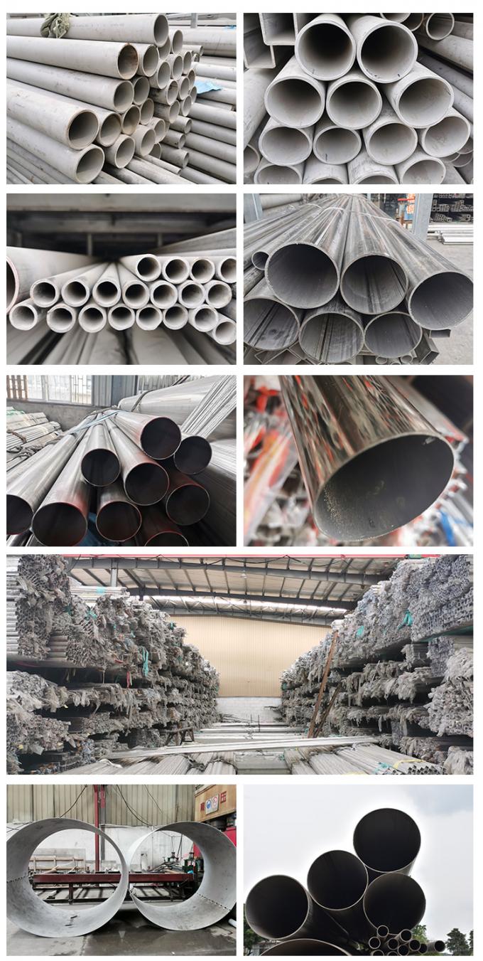 316Ti 1.4571 TP316Ti S31635 Seamless Stainless Steel Pipe / Tube 1