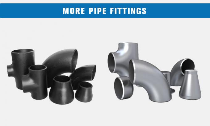 ASME B16.9 Pipe Fitting Seamless Straight Tee SCH40 DN50 ASTM A234 WPB Butt Weld 3