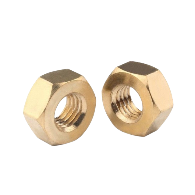 China Fastener Factory Copper Products Copper Nuts Brass Hardware Standard Parts 2