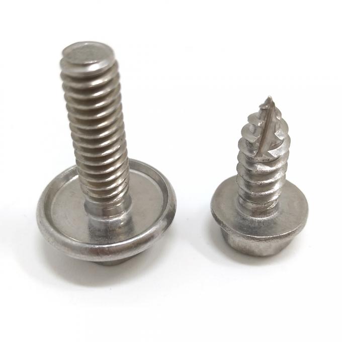 Fasteners Stainless Steel Ss Hex Bolt And Nuts Washer A2-70 304 316 CNC Lathing BOLT 4