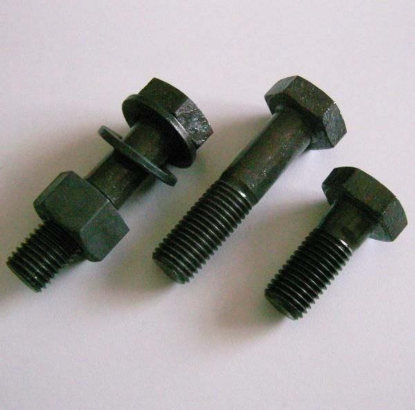 DIN933 931 Grade 8.8 Stainless Steel Hexagon Head Bolts M20 M24 M30 Black Oxide Hex Head Bolts 2