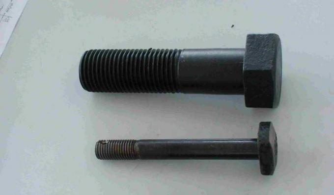 DIN933 931 Grade 8.8 Stainless Steel Hexagon Head Bolts M20 M24 M30 Black Oxide Hex Head Bolts 4