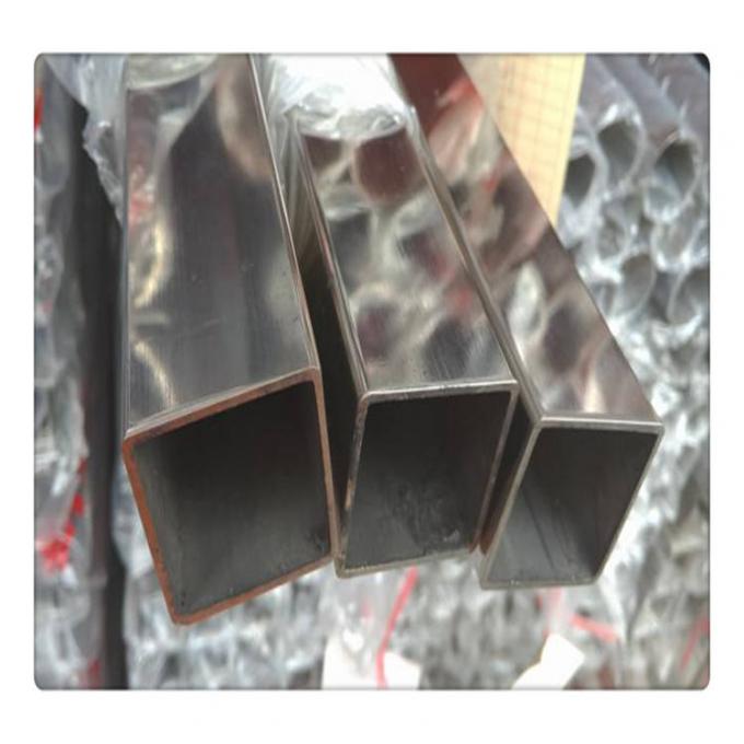 latest company news about ASTM 316 Stainless Steel Seamless Square rectangular pipe steel tube  4