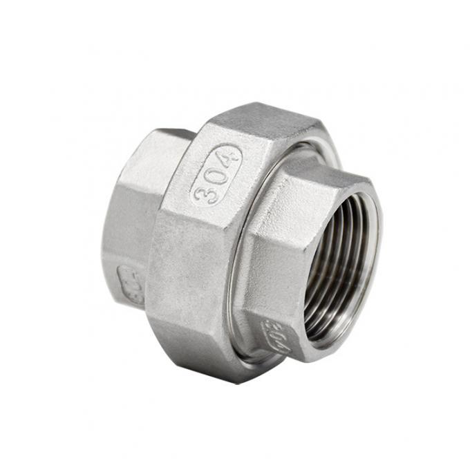 latest company news about Pipe Fitting Union Forged ASME B16.11 Class 3000 SS304 SS316L Stainless Steel female threaded conical flat union 0