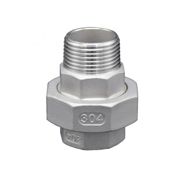 latest company news about Pipe Fitting Union Forged ASME B16.11 Class 3000 SS304 SS316L Stainless Steel female threaded conical flat union 2