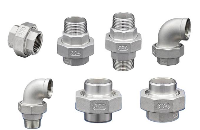 latest company news about Pipe Fitting Union Forged ASME B16.11 Class 3000 SS304 SS316L Stainless Steel female threaded conical flat union 4