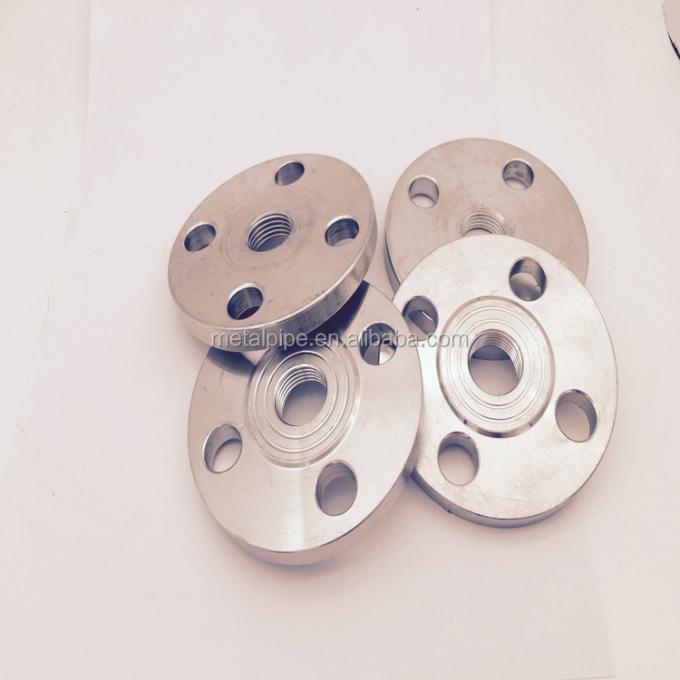 1-1/2" TH RF 150LB Stainless Steel Slip on Flange 316L Raised Face TH Flange ANSI B16.5 Threaded Flange 1