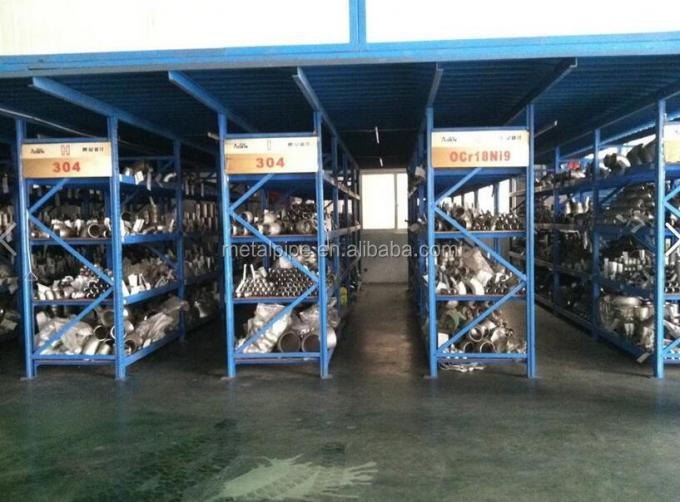 METAL Low Alloy Steel Pipe Fittings Butt Welding Pipe Fittings Equal Tee A403 WP904L 6" SCH40 ASME B16.9 8