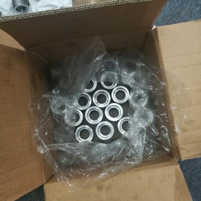 METAL Low Alloy Steel Pipe Fittings Butt Welding Pipe Fittings Equal Tee A403 WP904L 6" SCH40 ASME B16.9 15