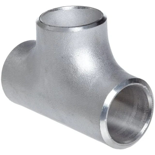 UNS S31254 Customized Size in Stock Factory Supplier equal Tee Pipe Fittings 2