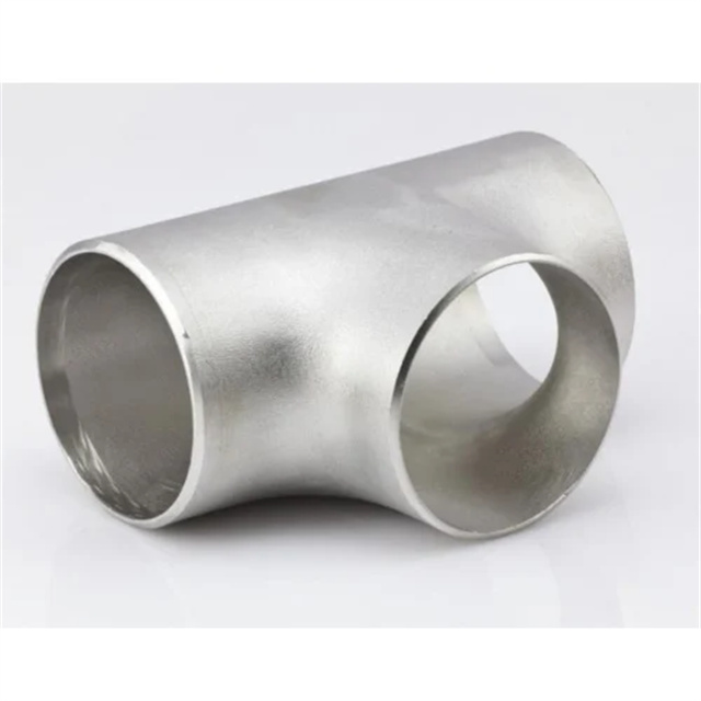 UNS S31254 Customized Size in Stock Factory Supplier equal Tee Pipe Fittings 3