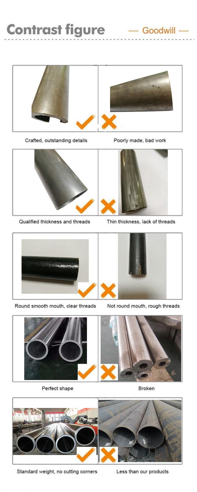 Metal Stainless Steel 304/316 Pipe With High Quality 1
