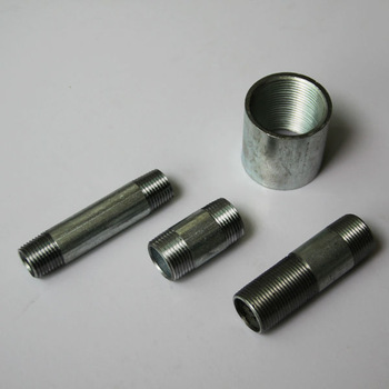 METAL Good Quality Pipe FittingsThreaded Taper Bspt/Npt  Nipple 0