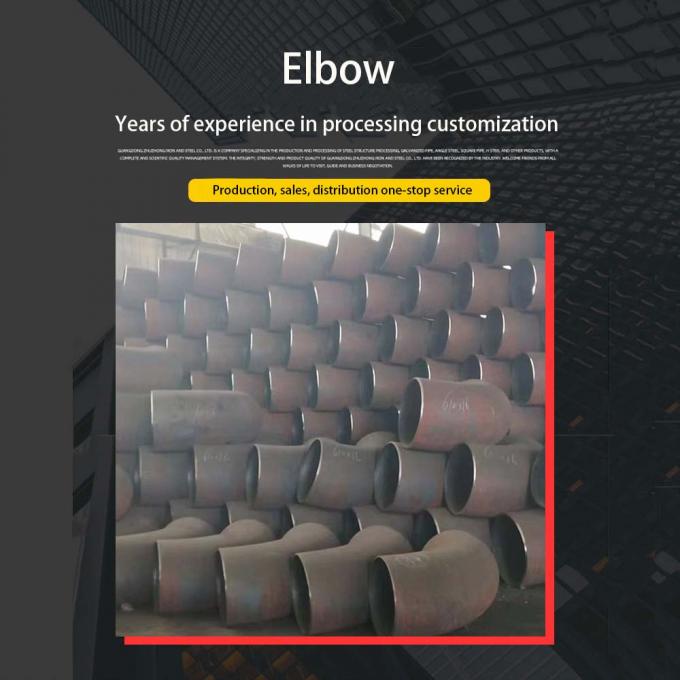 Butt Weld Short/Long Radius Elbow, ASTM A420-WPL6 for Piping Systems Customized services 2