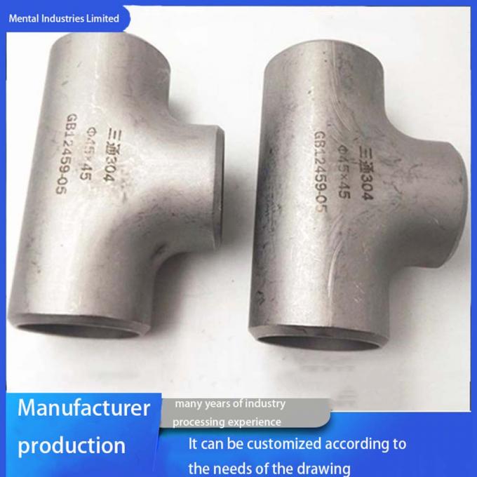 Carbon Steel Butt-Welding Reducer Pipe Fittings Astm B16.9 SCH 40 Equal Reducer 2