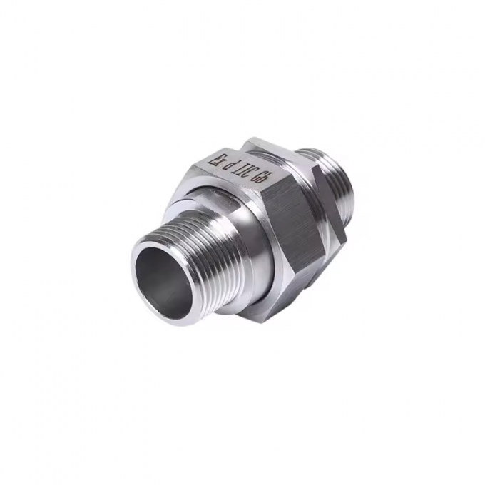 Stainless Steel 304/316 Equal Male Thread Pipe Fitting High Pressure Hex Nipple BSP NPT Equal Hex Nipple 2