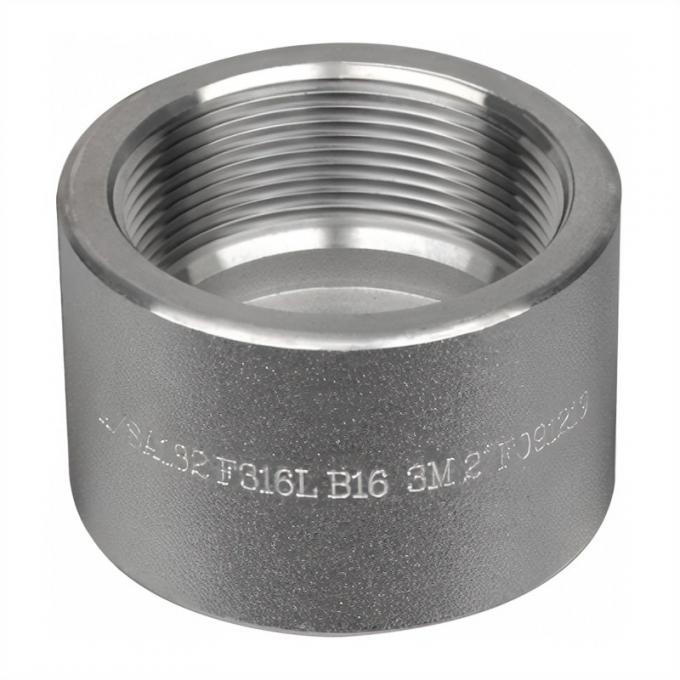 High Quality Stainless Steel Casting Pipe Fittings Threaded Round Cap 3