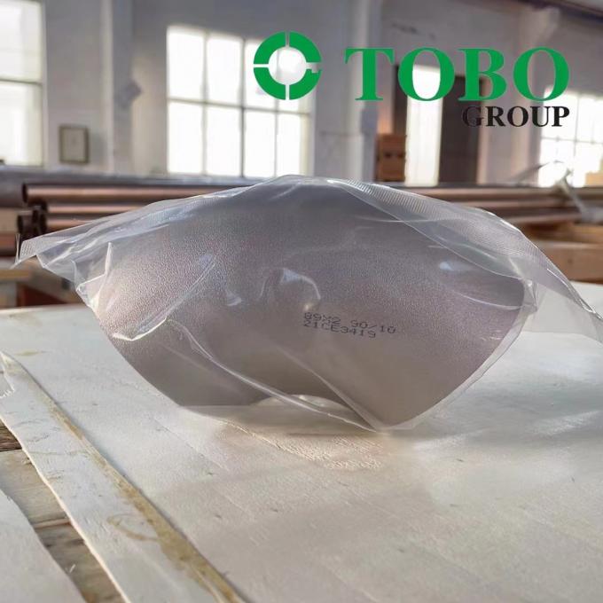 CuNi 90/10 Elbow Short Radius 45 Elbow Short Radius EHN 9603/600s 5.5 mm 5mm DN 600 CuNi10Fe1.6 Mn 3