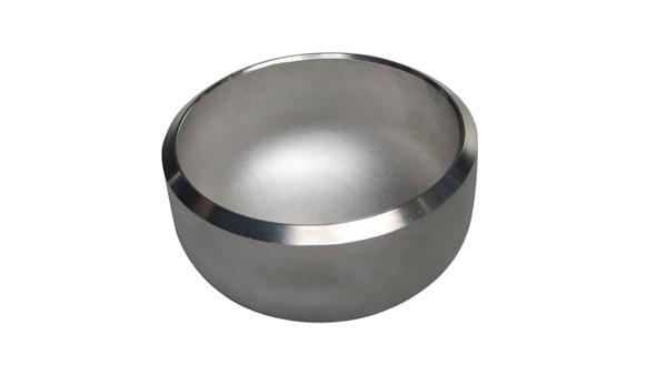 304 Stainless Steel Oval Tube Cap Sanitary Grade Internal and External Mirror Polished Welded Tube Cap Bright Stainless Steel 1