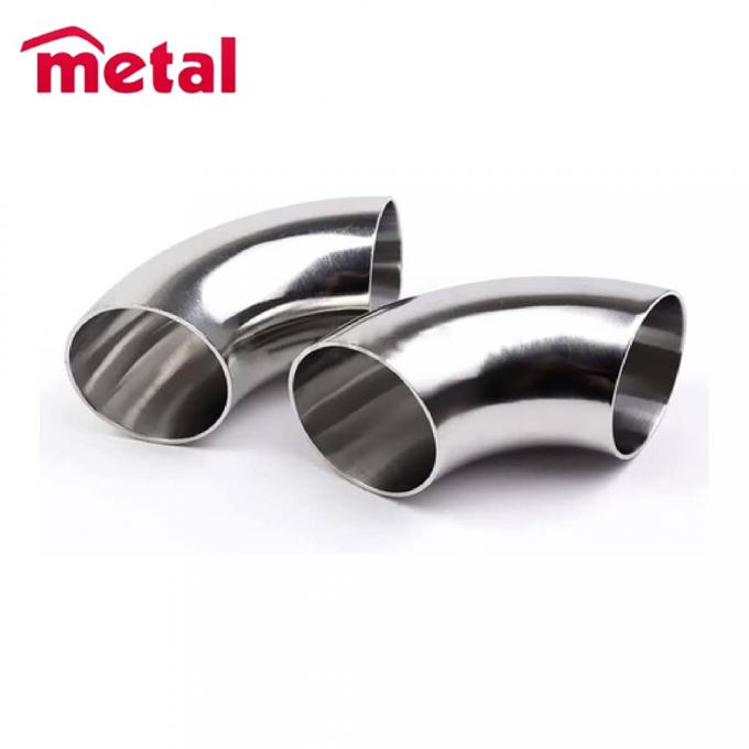 Stainless Steel Ss304/316 Pipe Fittings Forged Fittings ASME B16.9 90D Butt Weld Elbow 2