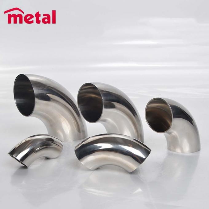 Stainless Steel Ss304/316 Pipe Fittings Forged Fittings ASME B16.9 90D Butt Weld Elbow 5
