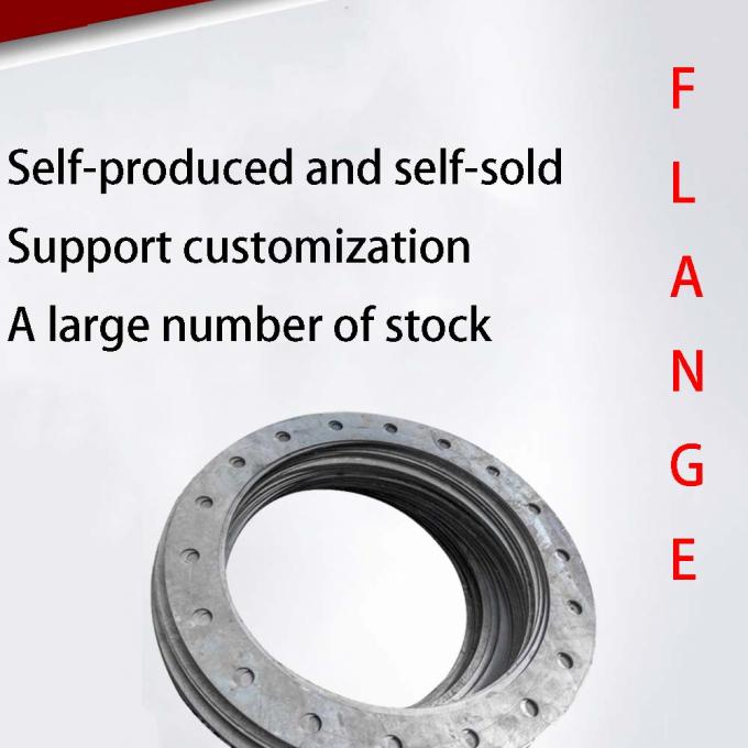 METAL China Tthreaded Socket Aluminum Flange Stainless/ Carbon Steel Pipe With Flange Ends 6