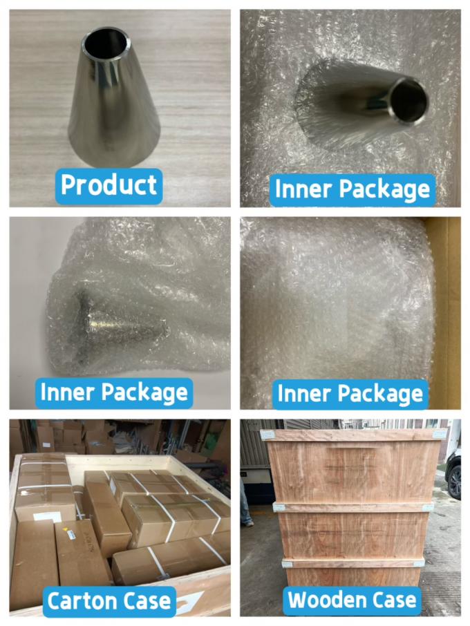 Stainless Steel 40*32 DN Eccentric Reducer WP316LN SCH80 SCH40 3