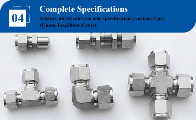 Stainless Steel WP304L WP316L Equal Tee SCH STD Threaded Tee 3