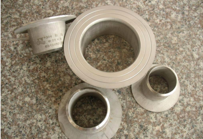 METAL End Flange And Long Weld Neck Pe100 SDR11 HDPE FLANGE ADAPTER Puddle Flange Free Sample 0