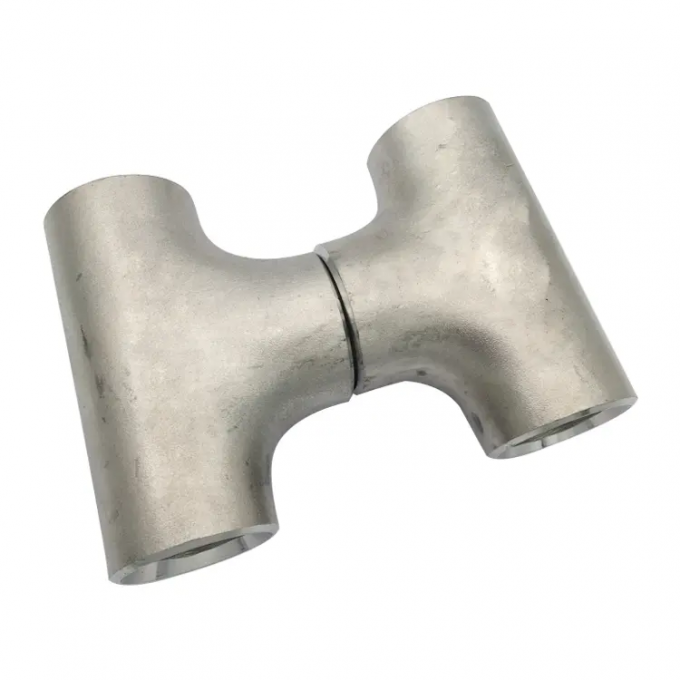 High Quality N10276 N06022 N062000 Equal Tee Reducing Tee Fittings Nickel Alloy Hastelloy C276 C22 C2000 Tee 2