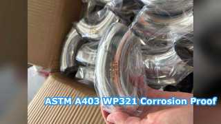ASTM A403 WP321 180 Degree Return Bend NACE Compliant