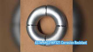 ASTM A403 WP321 180 Degree Return Bend NACE Compliant