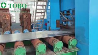Hot‑rolled stainless steel plate leveling process