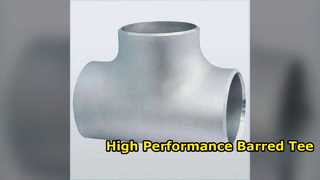 Super Duplex Barred Tee ASME B16.9 High Pressure Fitting