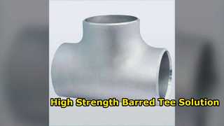 Super Duplex Steel Barred Tee ASME B6  Pipe Fitting