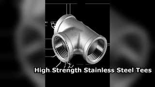Seamless Stainless Steel Butt Weld Tee Industrial Fitting
