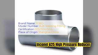Inconel 625 Eccentric Reducer High Pressure Pipe Fitting