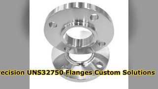 Custom UNS32750 Forged Steel Flanges Precision Machined