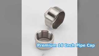 ASTM A403 WP304 Stainless Steel Pipe Cap 16 Inch Sch 120