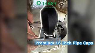 ASTM A403 WP304 Stainless Steel Pipe Cap 16 Inch Sch120