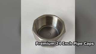 Durable 24 Inch Stainless Steel Pipe Cap A516 Grade 70
